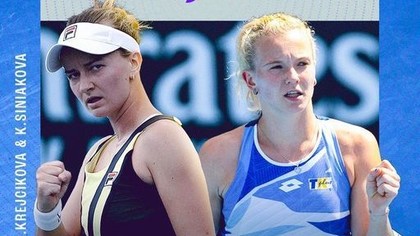 Barbora Krejcikova şi Katerina Siniakova au câştigat proba feminină de dublu de la Australian Open pentru al doilea an consecutiv