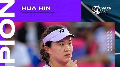 Zhu Lin a câştigat primul titlu WTA din carieră după ce a învins-o pe Lesia Ţurenko la Thailand Open