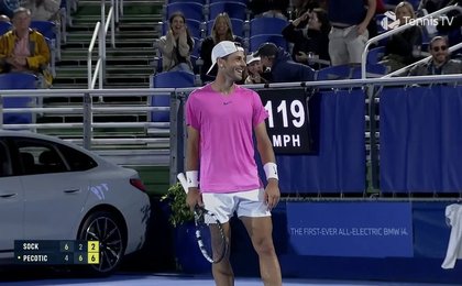 La 33 de ani, Matija Pecotic a obţinut prima victorie pe tabloul principal în circuitul ATP