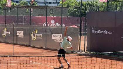 EXCLUSIV | Globetrotter-ul Radu Papoe, de la colegiul american, la victorie pe zgura din Cluj-Napoca. ”Sper să îmi cresclasamentul ATP”