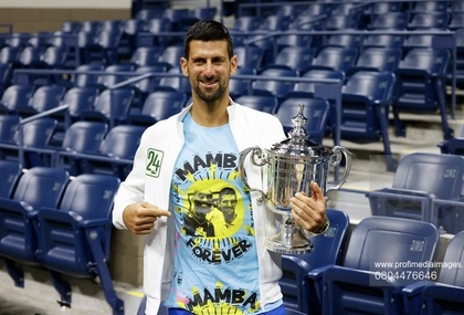 VIDEO | 24 pentru 24! Djokovic i-a dedicat victoria de la US Open lui Kobe Bryant