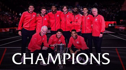 Echipa Lumii a câştigat turneul Laver Cup, după ce a învins echipa Europei, scor 13-2