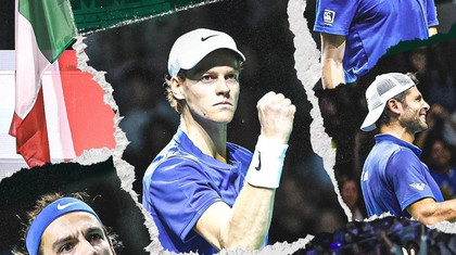 Sinner şi-a luat revanşa în faţa lui Djokovic, iar Italia s-a calificat în finala Cupei Davis