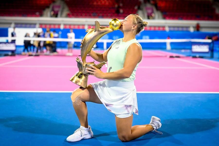 Rusoaica Diana Shnaider, în vârstă de 19 ani, a câştigat primul său titlu WTA la Hua Hin