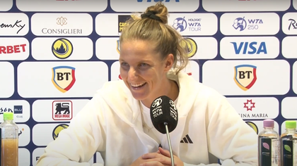 VIDEO | Karolina Pliskova, încrezătoare înaintea partidei cu Sara Errani! "Există o şansă mare să câştig"