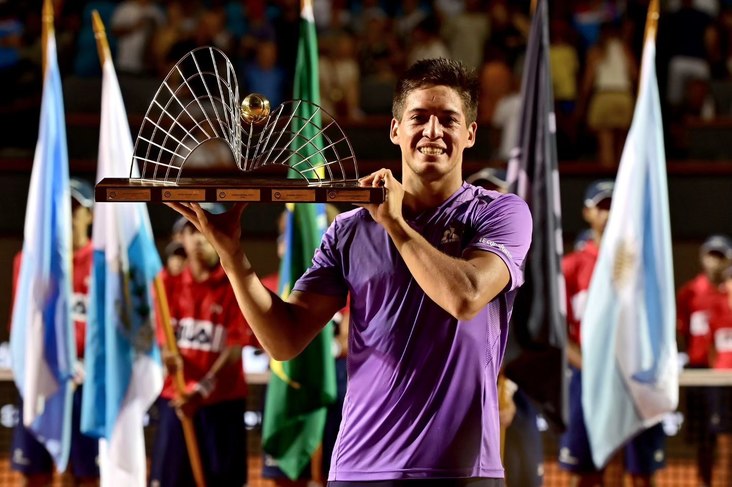 VIDEO | Argentinianul Sebastian Baez a câştigat turneul ATP de la Rio de Janeiro. Nu a avut emoţii în finala cu compatriotul Mariano Navone