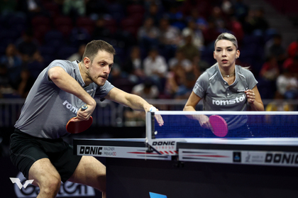 Tenis de masă | Szocs şi Ionescu au fost învinşi în semifinala KO2 la turneul din Cehia. Lupta pentru calificarea la JO se reia vineri


