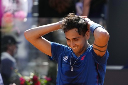 VIDEO | Chilianul Alejandro Tabilo a dat lovitura la Roma! L-a eliminat în turul III pe Novak Djokovic