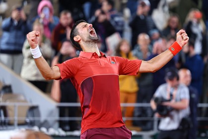 Două recorduri dintr-un foc! Novak Djokovic a scris istorie în meciul spectaculos câştigat în faţa lui Musetti