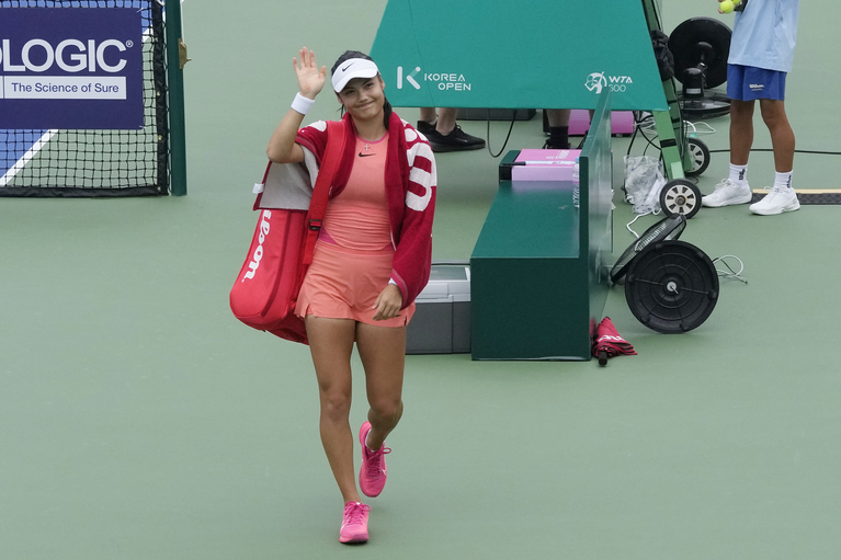 Emma Răducanu s-a retras de la Korea Open