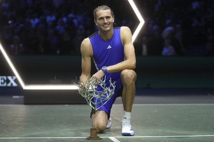 VIDEO | Alexander Zverev a câştigat turneul Masters de la Paris