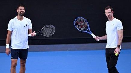 Novak Djokovic, primul antrenament sub conducerea lui Andy Murray