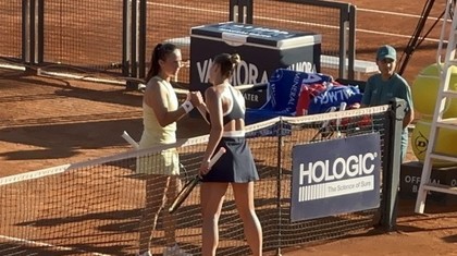 Gestul făcut de ucraineanca Marta Kostiuk, după ce a întâlnit-o pe Daria Kasatkina la turneul de la Roma