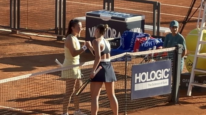 Gestul făcut de ucraineanca Marta Kostiuk, după ce a întâlnit-o pe Daria Kasatkina la turneul de la Roma