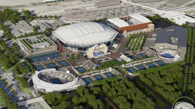 Arena Arthur Ashe va fi renovată în cadrul unui plan de 800 de milioane de dolari