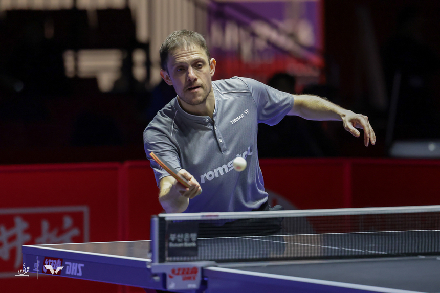 Tenis de masă | Ovidiu Ionescu, în sferturile de dublu la CM de la Doha

