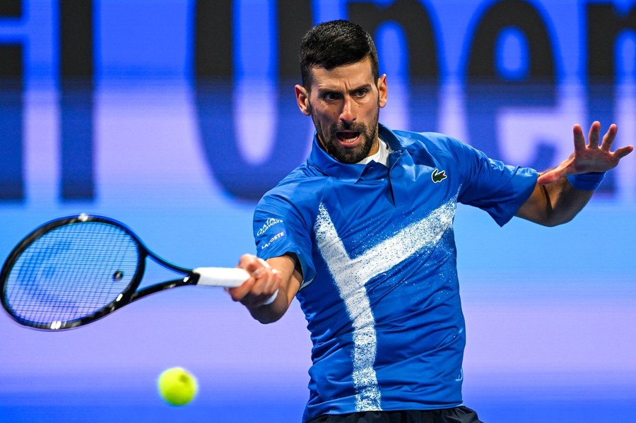 VIDEO | Novak Djokovic a obţinut prima sa victorie pe zgură în 2025. S-a calificat în sferturi la Geneva