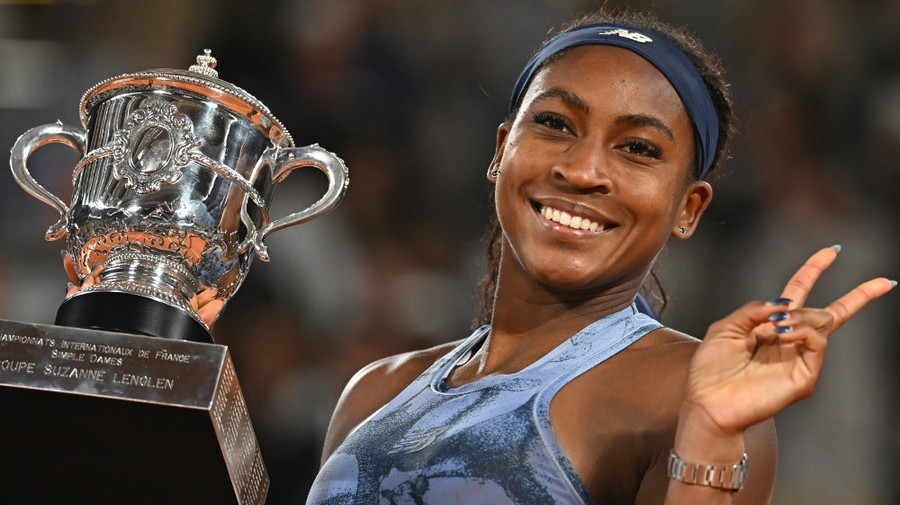 ”Pentru toţi oamenii care m-au susţinut”. Coco Gaff, plină de emoţii după triumful de la Roland Garros