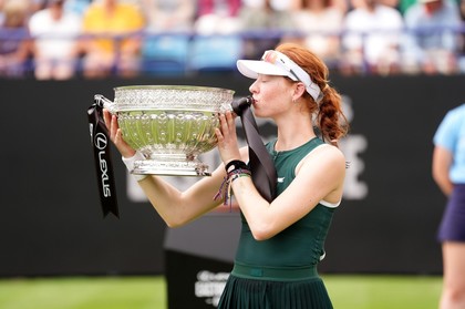 Maya Joint a salvat patru mingi de meci şi a învins-o pe Alexandra Eala în finala de la Eastbourne