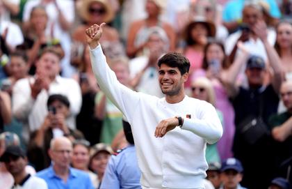 Carlos Alcaraz s-a calificat în optimi la Wimbledon