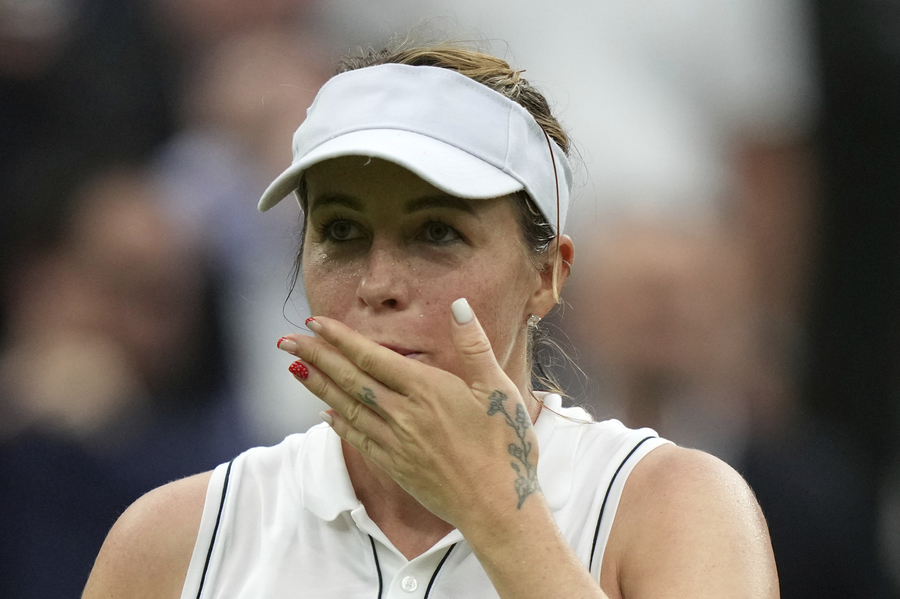 Anastasia Pavlyuchenkova s-a enervat după o eroare a arbitrajului electronic la Wimbledon: ”Mi-a fost furat un game”