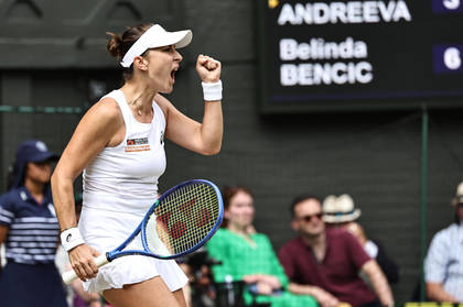 Belinda Bencic s-a calificat în semifinale la Wimbledon