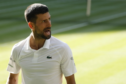 Novak Djokovic a revenit de la 0-1 şi s-a calificat în semifinale la Wimbledon