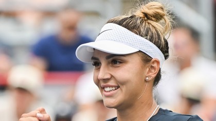 Jaqueline Cristian o învinge pe favorita 20 şi merge mai departe la Montreal
