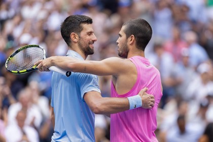 Novak Djokovic şi Carlos Alcaraz, în aceeaşi grupă la Turneul Campionilor