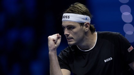 VIDEO | Taylor Fritz, victorie în două seturi la Turneul Campionilor