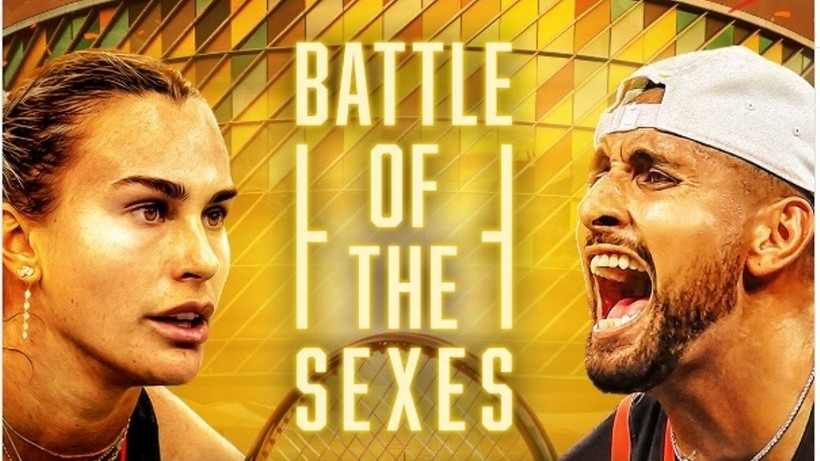 Critici după ”Bătălia Sexelor” câştigată de Kyrgios în faţa Arinei Sabalenka