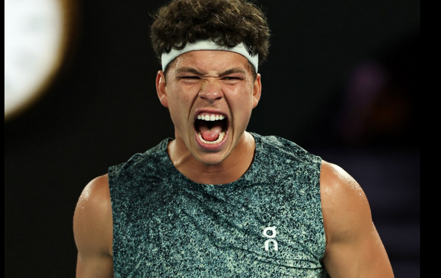 Ben Shelton s-a calificat în sferturi la AO, unde îl va întâlni pe Jannik Sinner