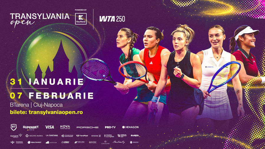 S-a tras la sorţi tabloul de la Transylvania Open. Emma Răducanu o va înfrunta pe Greet Minnen, iar Jaqueline Cristian va juca împotriva Camilei Osorio