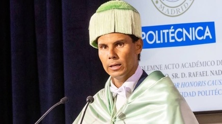 Rafael Nadal a devenit Doctor Honoris Causa al Universităţii Politehnice din Madrid