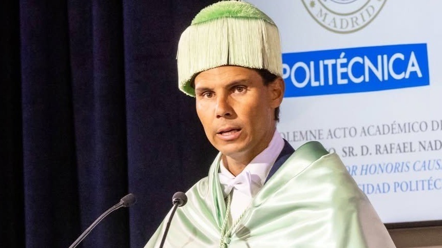 Rafael Nadal a devenit Doctor Honoris Causa al Universităţii Politehnice din Madrid