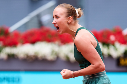 Potapova a învins-o pe Pliskova şi este prima ”lucky loser” ajunsă în semifinala unui turneu WTA 1000