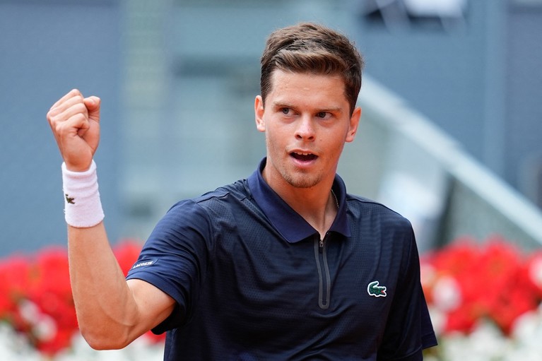 VIDEO | O nouă surpriză la ATP Madrid! Tânărul belgian Alexander Blockx l-a eliminat pe deţinătorul titlului 