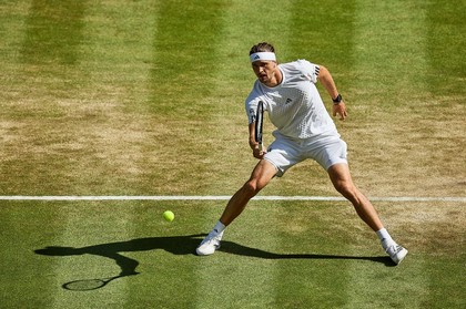 Alexander Zverev va disputa primul său sfert de finală la Wimbledon