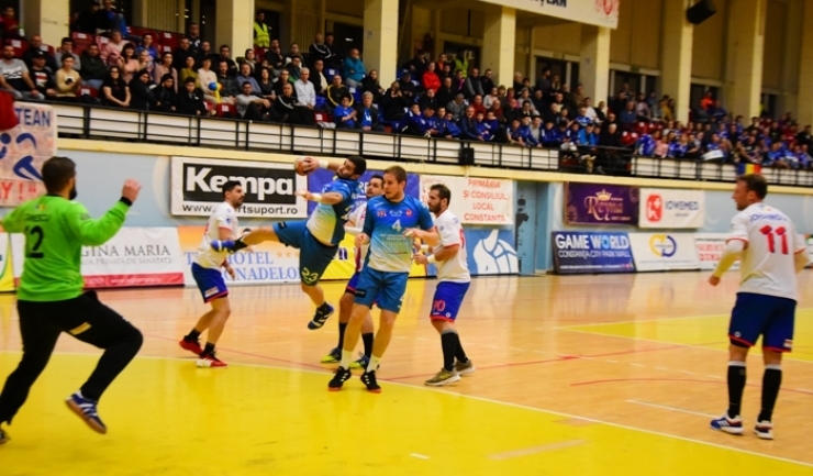 Rezultatele înregistrate sâmbătă în Liga Naţională de handbal masculin 