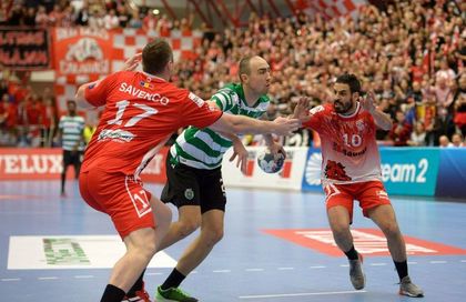 VIDEO | Eşec pentru Dinamo la debutul în grupele EHF European League! Sporting s-a impus la limită