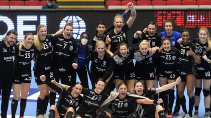 Tragerea la sorţi a semifinalelor Ligii Campionilor la handbal feminin va avea loc în 13 aprilie. CSM poate ajunge aici, dacă trece de TSKA Moscova