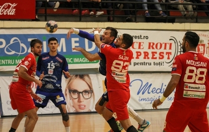 Dinamo Bucureşti - HCDS Constanţa este finala Cupei României la handbal masculin