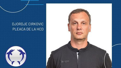 OFICIAL ǀ Djordje Cirkovic părăseşte conducerea tehnică a HC Dobrogea Sud Constanţa