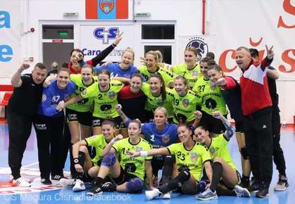 Victorie clară pentru Măgura Cisnădie, în primul meci din European League la handbal feminin