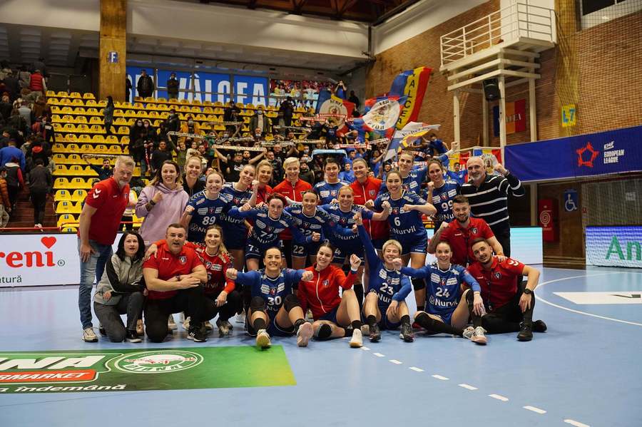 SCM Rm. Vâlcea, remiză cu Viborg HK şi calificare în sferturile European League la handbal feminin
