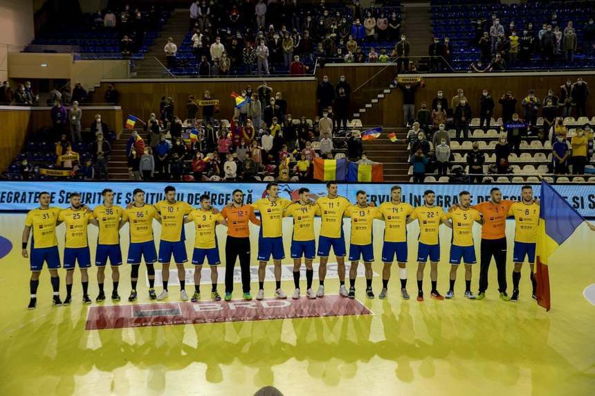 Eşec dureros pentru România în preliminariile CM 2023 de handbal masculin cu Macedonia de Nord 