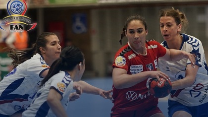 Rapid Bucureşti, Măgura Cisnădie şi SCM Rm. Vâlcea, calificate în semifinalele Cupei României la handbal feminin
