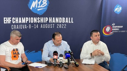Veste importantă pentru handbalul românesc. Craiova găzduieşte o grupă de calificare la CE masculin U18 din 2022