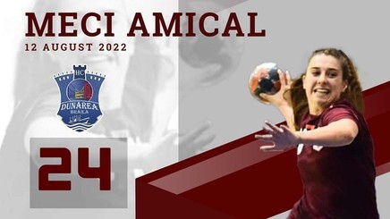 Handbal: Campioana Rapid Bucureşti, o înfrângere şi o victorie în amicale cu Dunărea Brăila