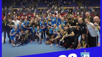 CSM Bucureşti, supercampioana României la handbal feminin.”Tigroaicele” au învins campioana Rapid, cu 28-26